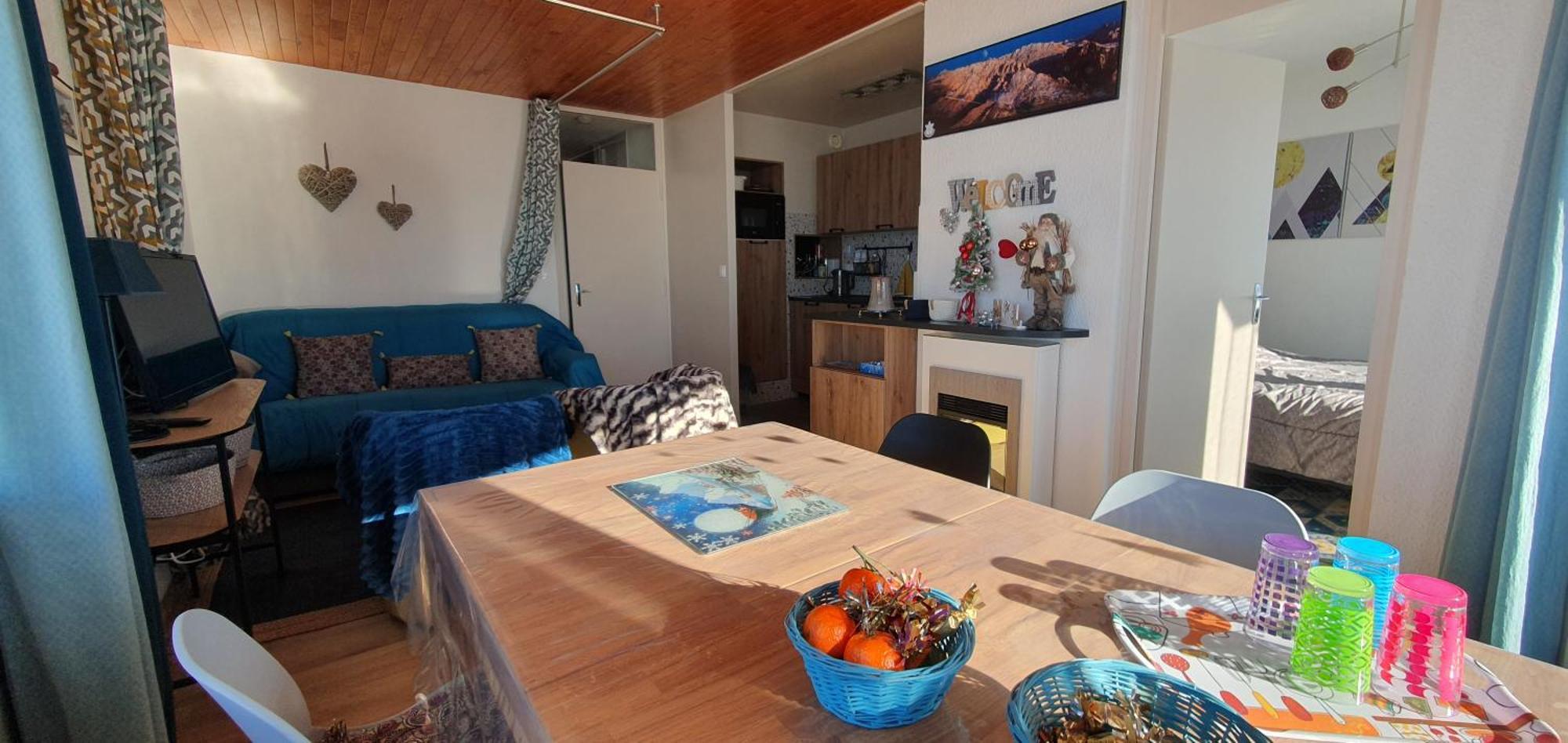 Apartamento Chamrousse 1750 Roche Béranger 50m2 4-6pers Vue panoramique Exterior foto